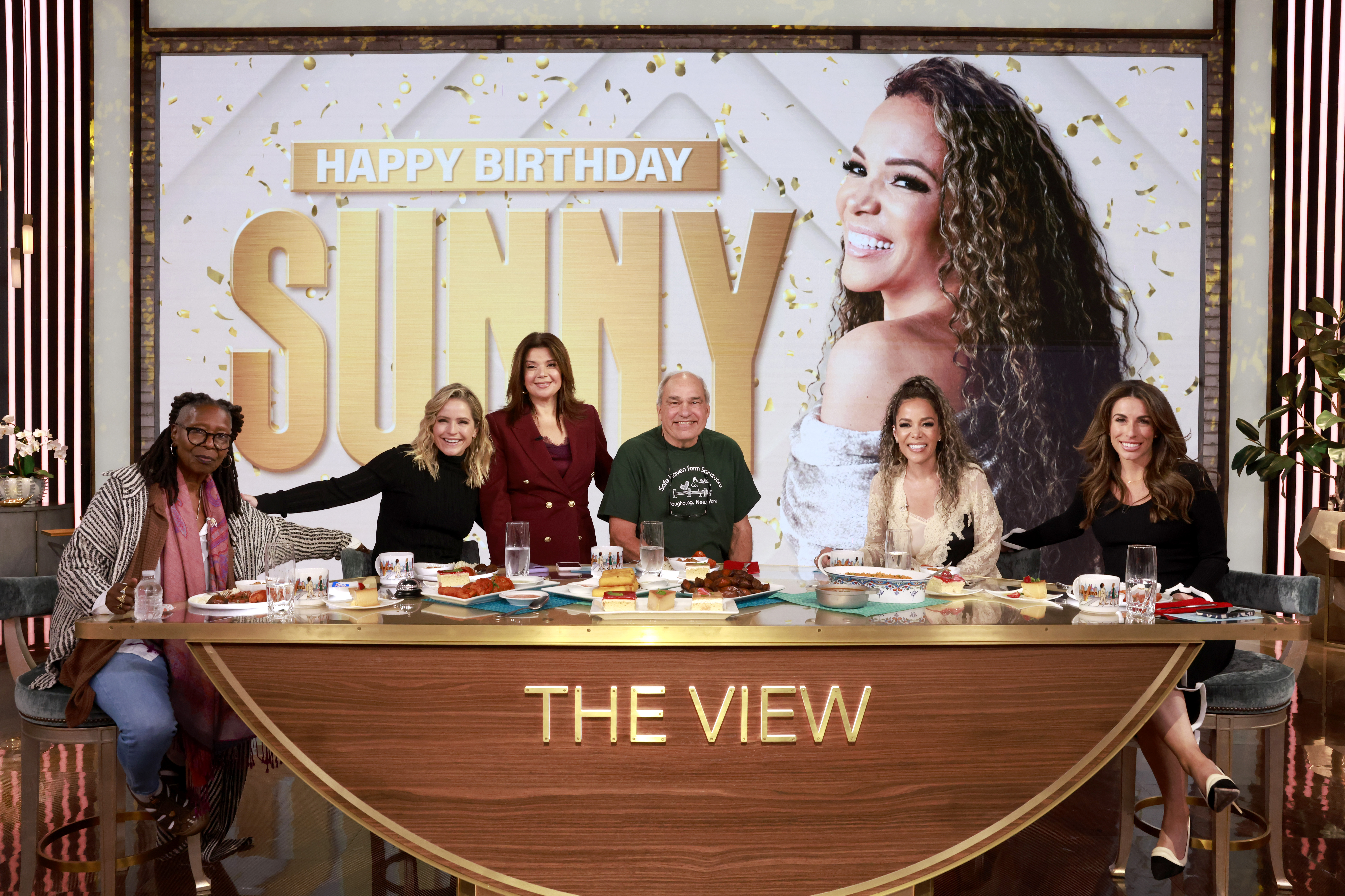 WHOOPI GOLDBERG, SARA HAINES, ANA NAVARRO, SUNNY HOSTIN, ALYSSA FARAH